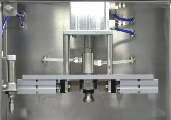 Aerosol Can Burst Tester Clamping Unit