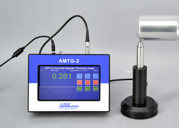AMTG-2 Accurate Magnetic Thickness Gauge with Aluminum Can Sample