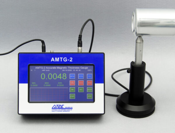 AMTG-2 Accurate Magnetic Thickness Gauge with Aluminum Can Sample