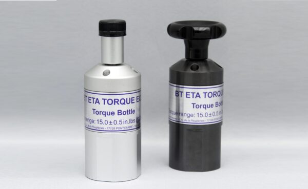 BT ETA TORQUE ECO Bottle for accurate torque testing