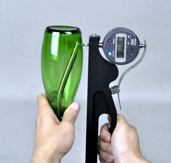 glass bottle thickness gauge