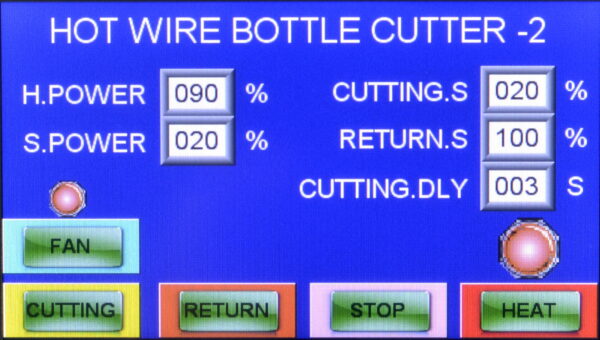 Hot Wire Bottle Cutter - HWBC-2