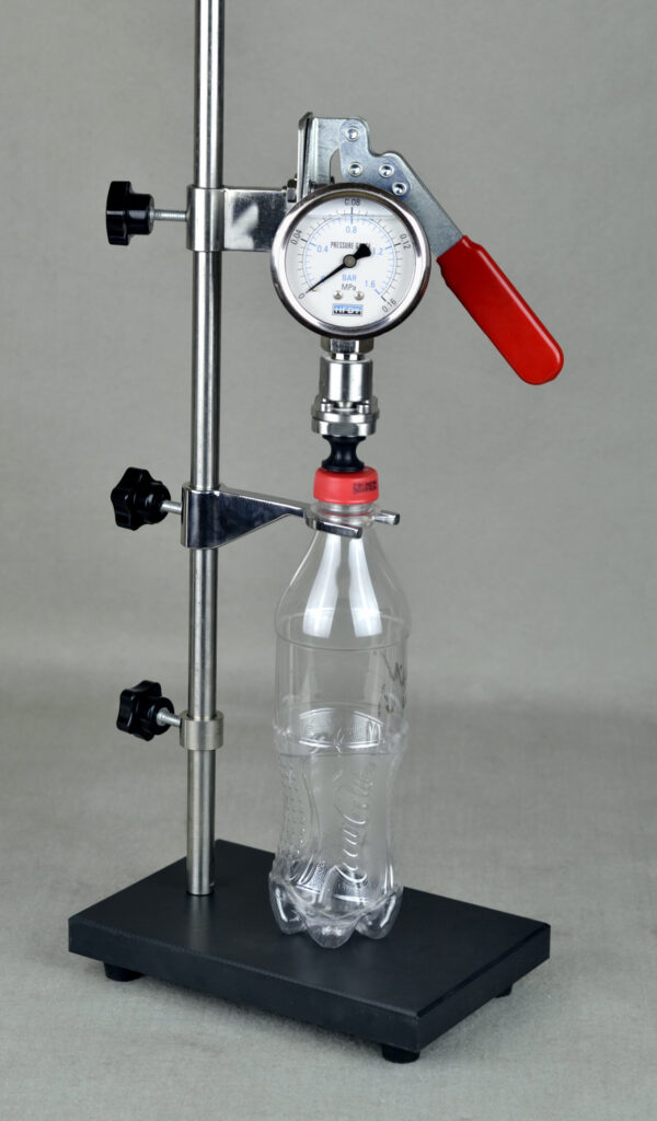 PVG-A Pressure or Vacuum Gauge with Neck Support for PET Bottle