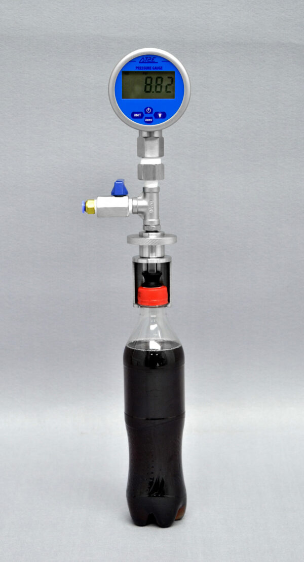 PVG-P - Portable Pressure and Vacuum Gauge for PET Bottles