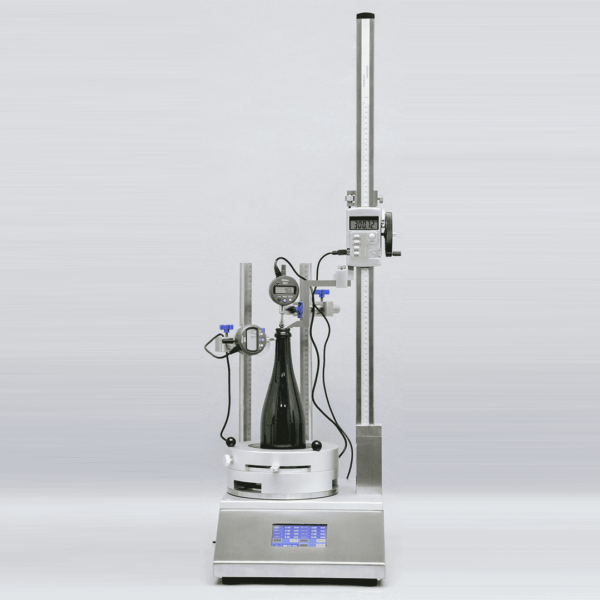 Universal Bottle Perpendicularity Tester with Mouth and Height Gauges