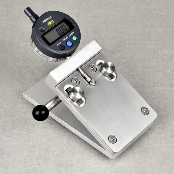 FWG-1 Flange Width Gauge for accurate measurement of aluminum can flange width