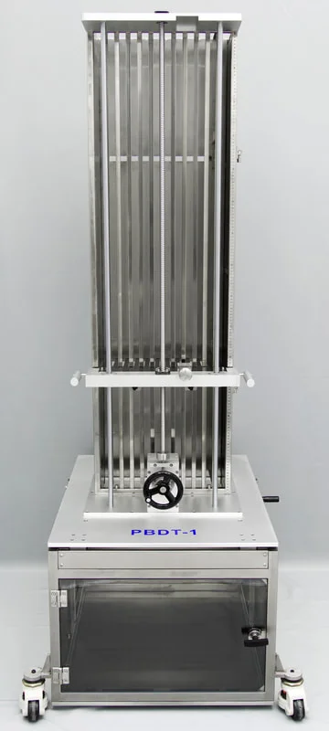 PBDT-1 - PET bottle drop tester Front View