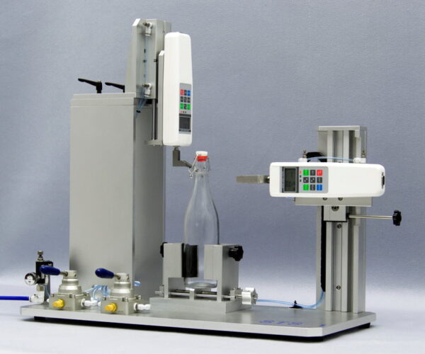 Bottle Closure Testing with STS-1 Swing Top Stopper Tester