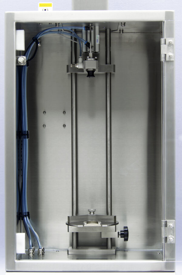 ABSD-1 Automated Beverage Sampling Device test chamber