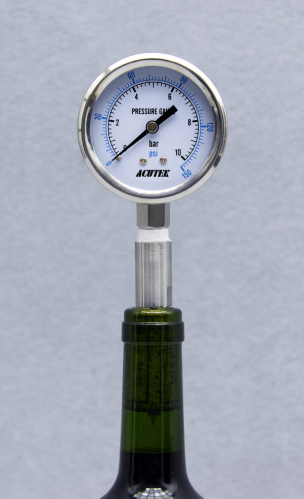 aphrometer sa 1 simplified aphometer for pressure inserted in a bottle