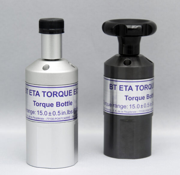 BT ETA TORQUE ECO Bottle for accurate torque testing
