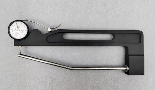 btg a 10mm square BTG-A Glass Bottle Thickness Gauge for accurate wall measurement of glass bottles.