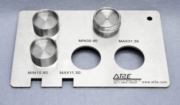 cgng cap go no go gauge CGNG Cap Go-no-Go Gauge for accurate thread and diameter checks on glass and plastic bottle caps