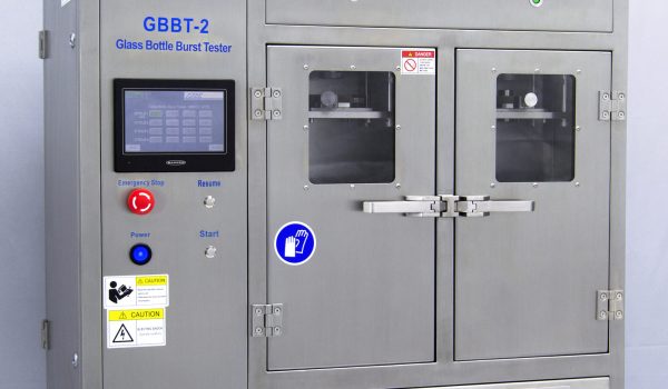 gbbt 2 glass bottle burst tester GBBT-2 Glass Bottle Burst Tester for Dual Bottle Pressure Testing