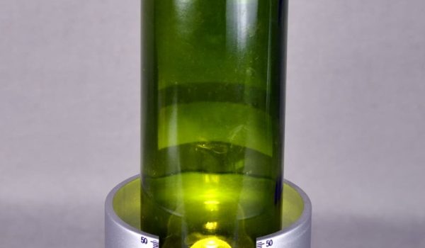 dome height lighting system for glass bottles LS-1 Dome Height Lighting System for glass bottles showing LED lighting and measurement graduations
