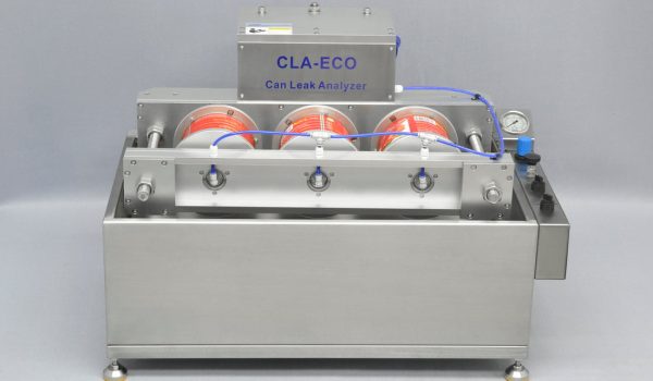 CLA-ECO – Can Leak Analyzer (3 positions) Can Leak Analyzer for testing the secure seal of 3-piece tinplate cans.