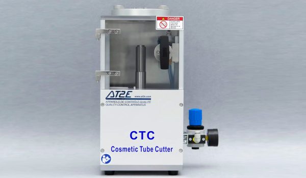 ctc CTC Cosmetic Tube Cutter for accurate sectioning of plastic and metallic tubes in the cosmetic industry.